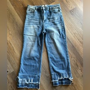 Women’s Risen cropped jeans